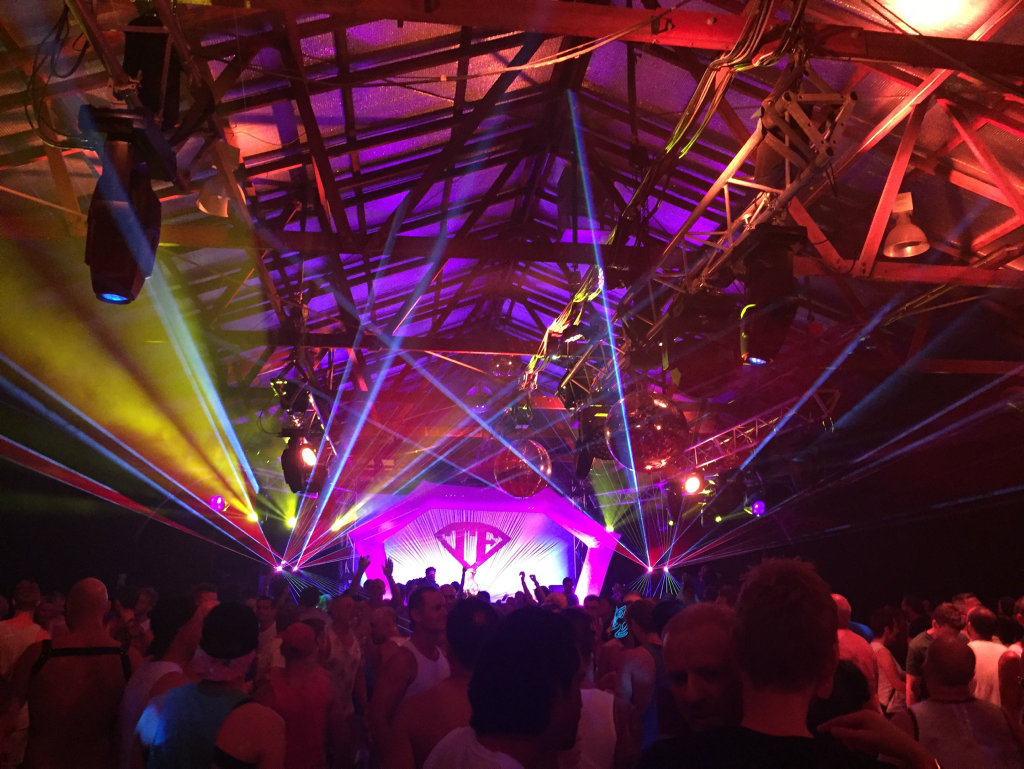 The main arena at the Recovery Party on January 1, held in the Lismore Showgrounds, part of the 2015/16 Tropical Fruits New Year Festival. The main arena at the Recovery Party on January 1, held in the Lismore Showgrounds, part of the 2015/16 Tropical Fruits New Year Festival.